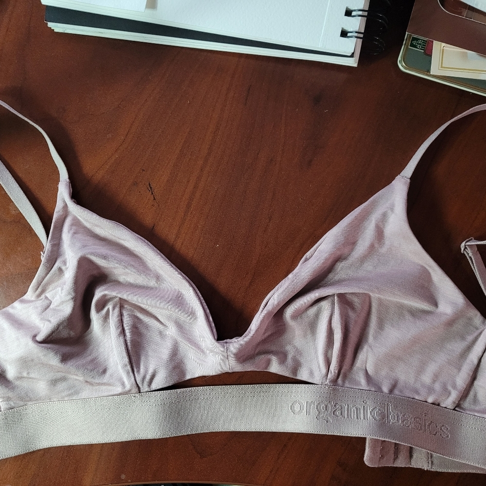 Organic basics tencel lite bralette medium